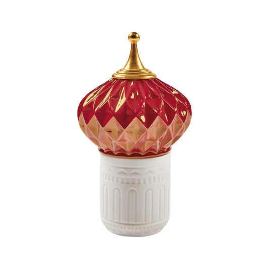 Lladró: Purple Spire Candle 1001 Lights. Night approaches Scent.