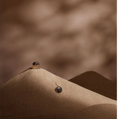 Lladró Jewelry: Scarab Pendant Necklace.