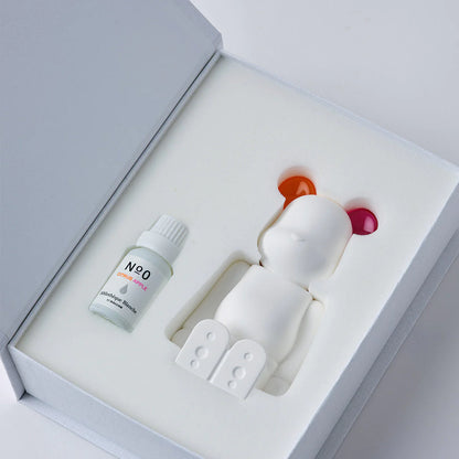 Bibliothèque Blanche BY BALLON: Be@rbrick Aroma Ornament - Orange/Pink Double Color