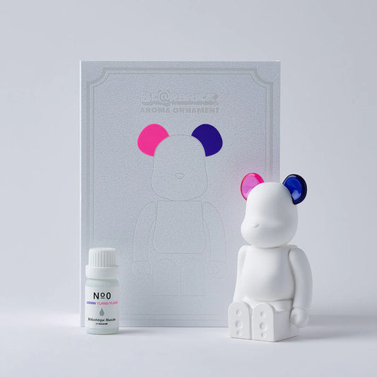 Bibliothèque Blanche BY BALLON: Be@rbrick Aroma Ornament - Pink/Purple Double Color
