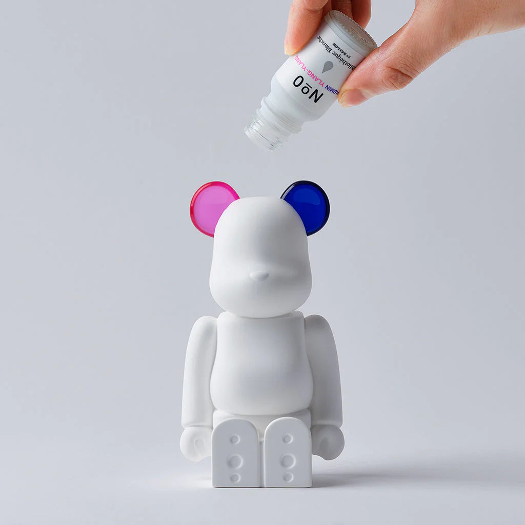 Bibliothèque Blanche BY BALLON: Be@rbrick Aroma Ornament - Pink/Purple Double Color