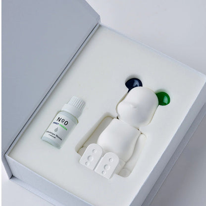 Bibliothèque Blanche BY BALLON: Be@rbrick Aroma Ornament - Navy/GreenDouble Color