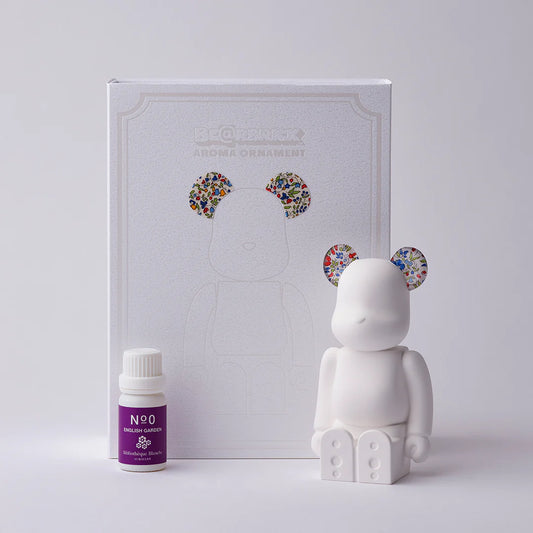 Bibliothèque Blanche BY BALLON: Be@rbrick Aroma Ornament - Liberty Mulch Color