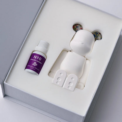Bibliothèque Blanche BY BALLON: Be@rbrick Aroma Ornament - Liberty Mulch Color