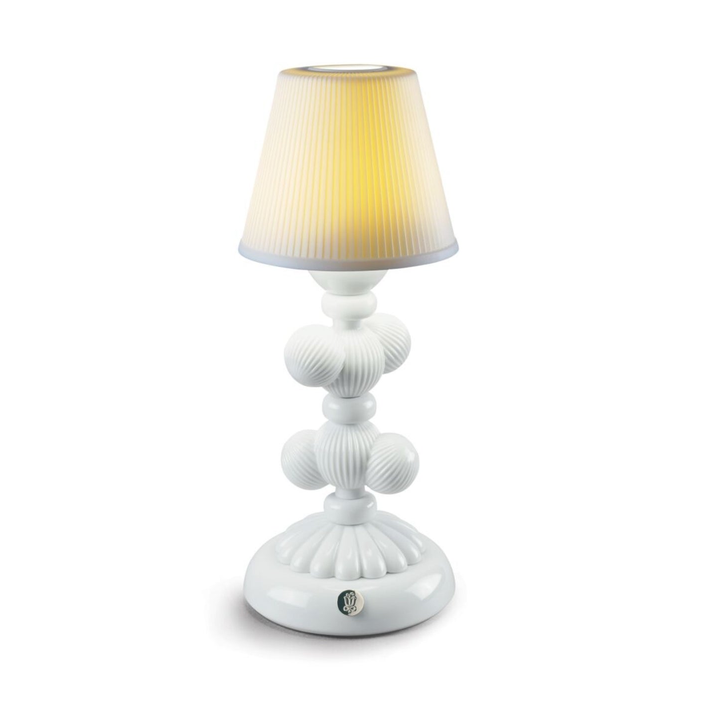 Lladró: Firefly Collection. Cactus Firefly Table Lamp White