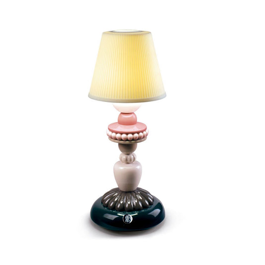 Lladró: Firefly Collection. Sunflower Firefly Table Lamp Black