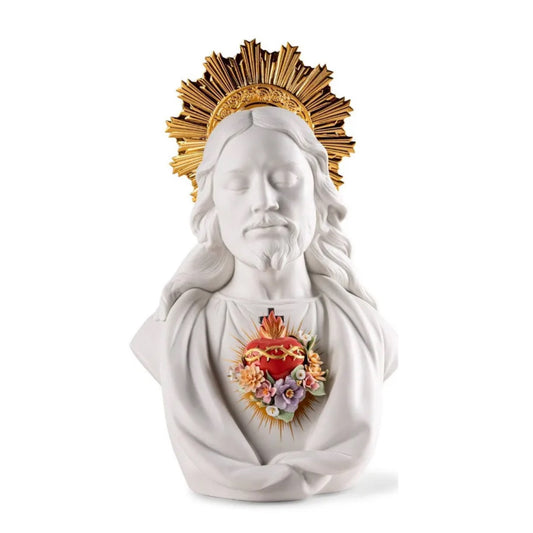 Lladró: Sacred Heart of Jesus Sculpture