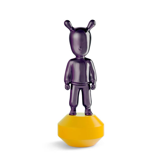 Lladró: The Guest Little-purple on yellow Figurine Small Model