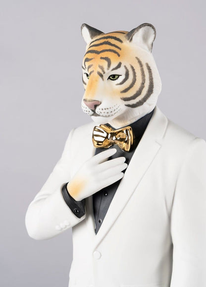Lladró: Tiger Man Figurine