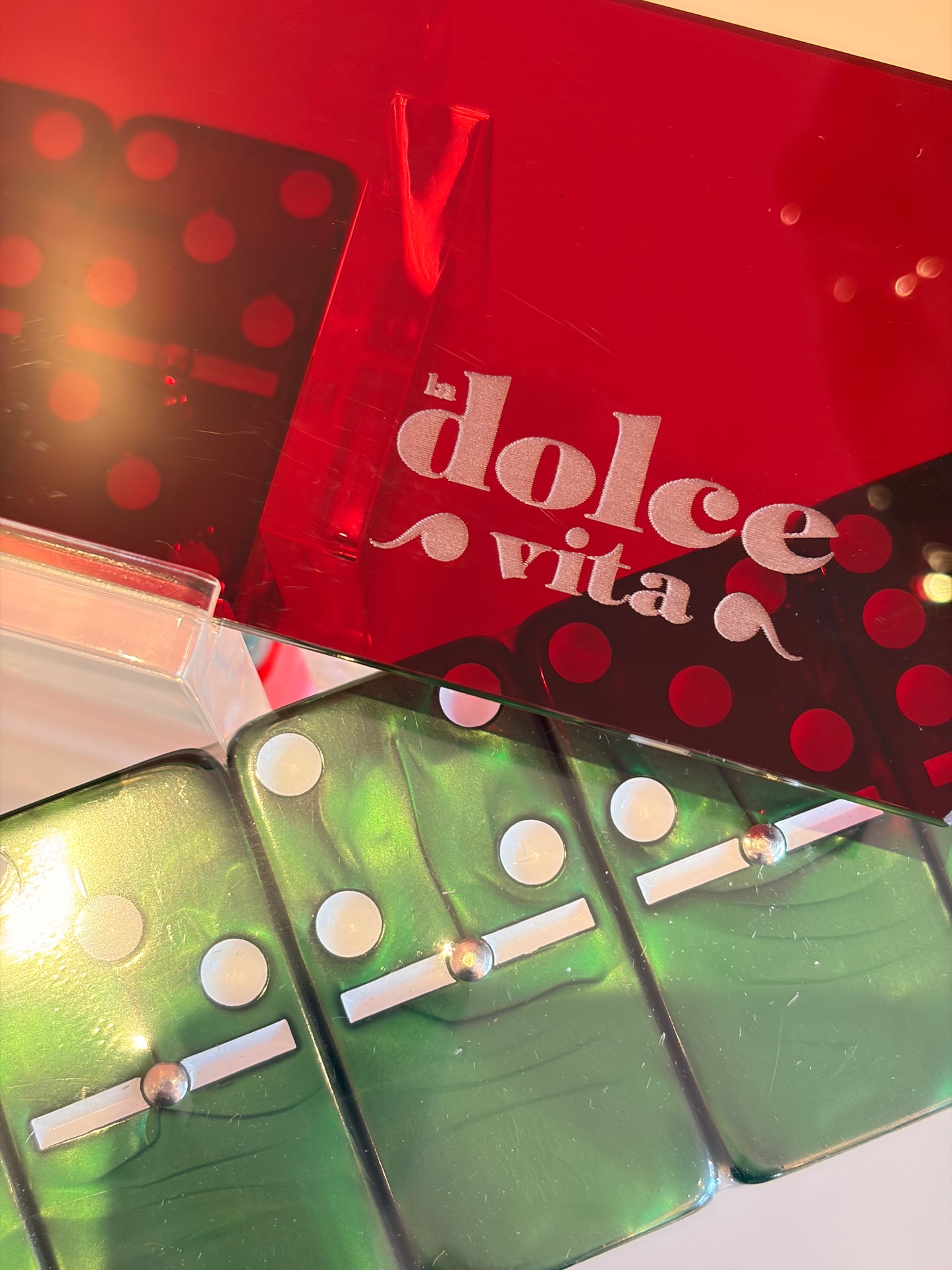 Luxe Dominoes: El Catire Red