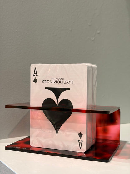 Luxe Dominoes: “El Caddi” Carey Pink