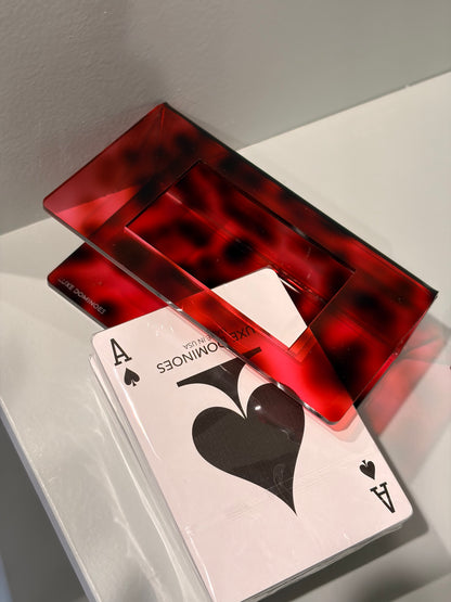 Luxe Dominoes: “El Caddi” Carey Pink