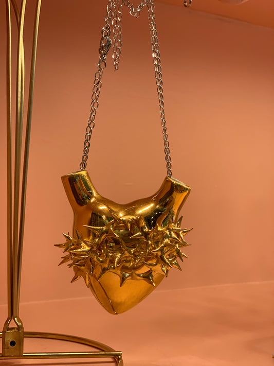Raramanu: Heart of Gold Necklace Medium