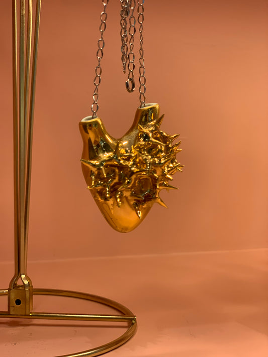 Raramanu: Heart of Gold Necklace Small