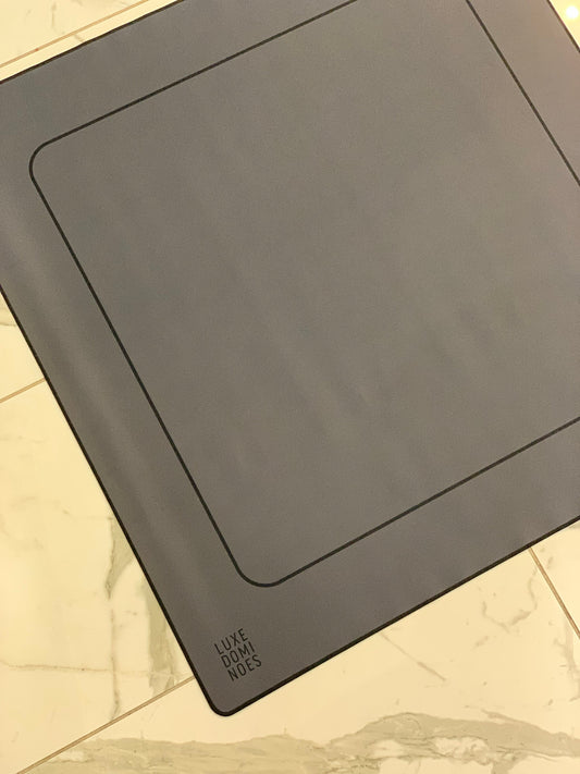 LUXE DOMINOES: EL MAT CHARCOAL