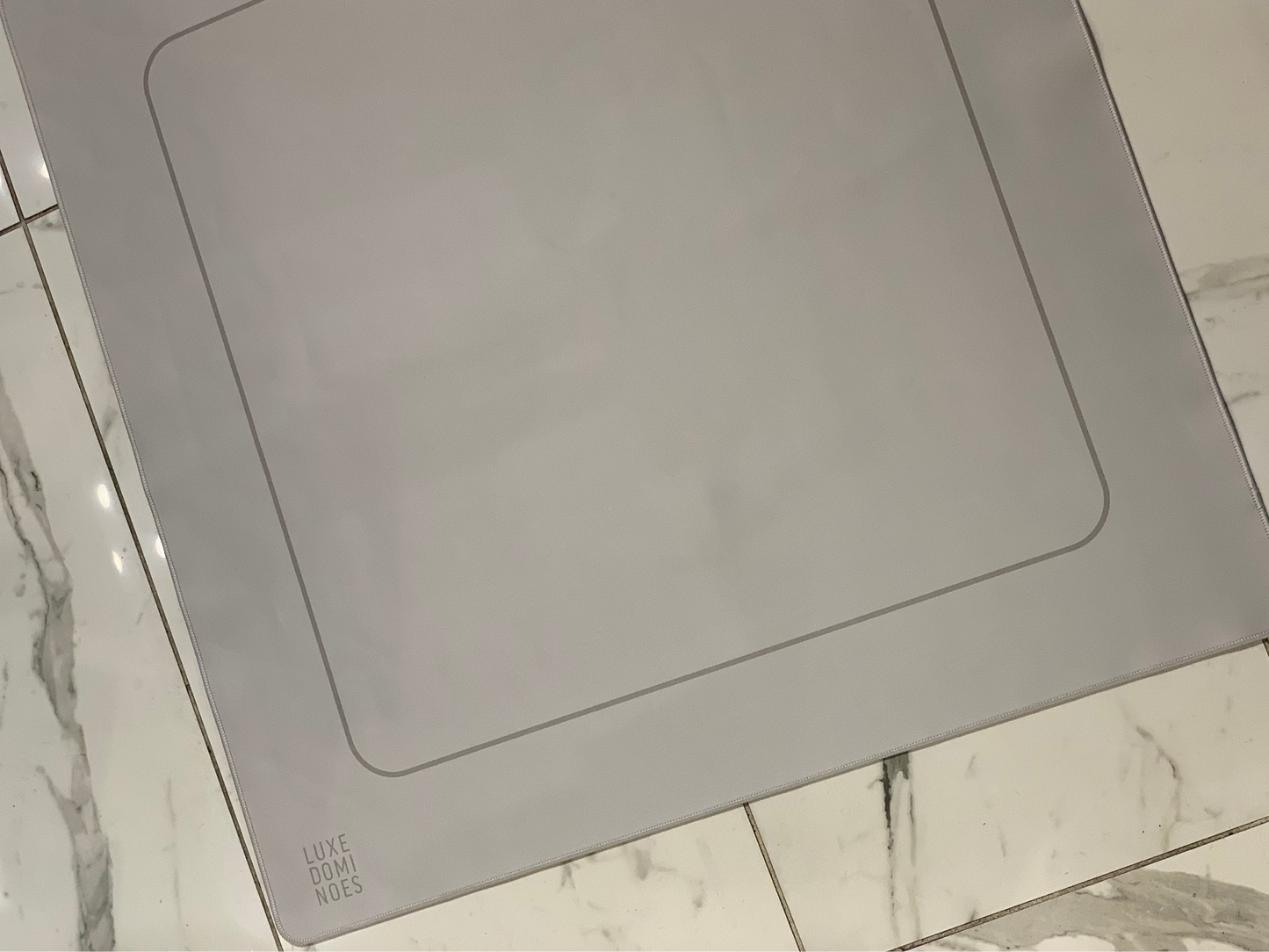 LUXE DOMINOES: EL MAT SILVER