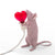 Seletti - Lighting: Mouse Lamp Standing Love Edition