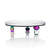 Reflections: Zoccolo Centerpiece Green/ Purple/ Black