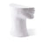 Polspotten: Head Side Table in White – Left Bottom