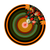 Qeeboo: Carpet Glitch Round Quarter