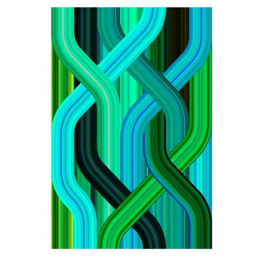 Qeeboo: Carpet Wave Green