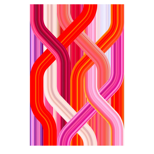 Qeeboo: Carpet Wave Red