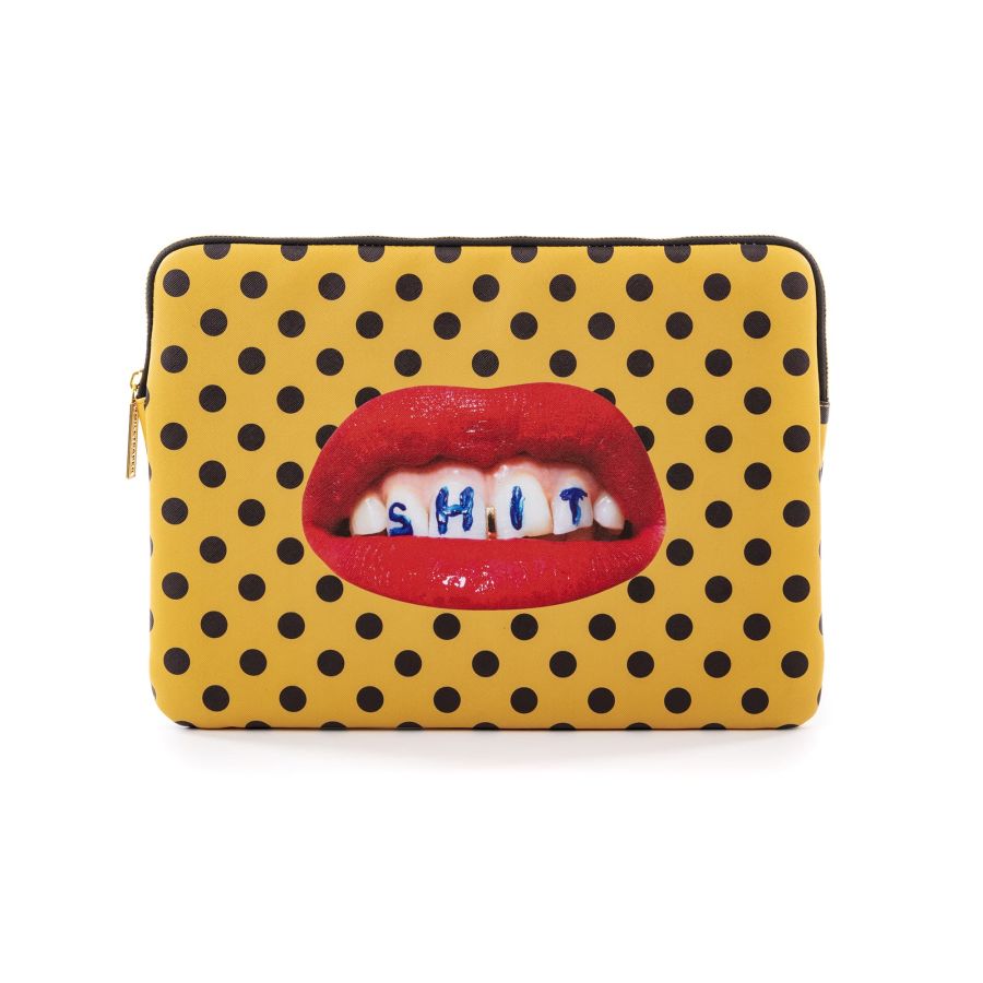 Seletti: Laptop Bag Toiletpaper Shit