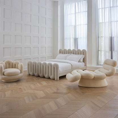 JONATHAN ADLER: SERPENTINE SWIVEL CHAIR