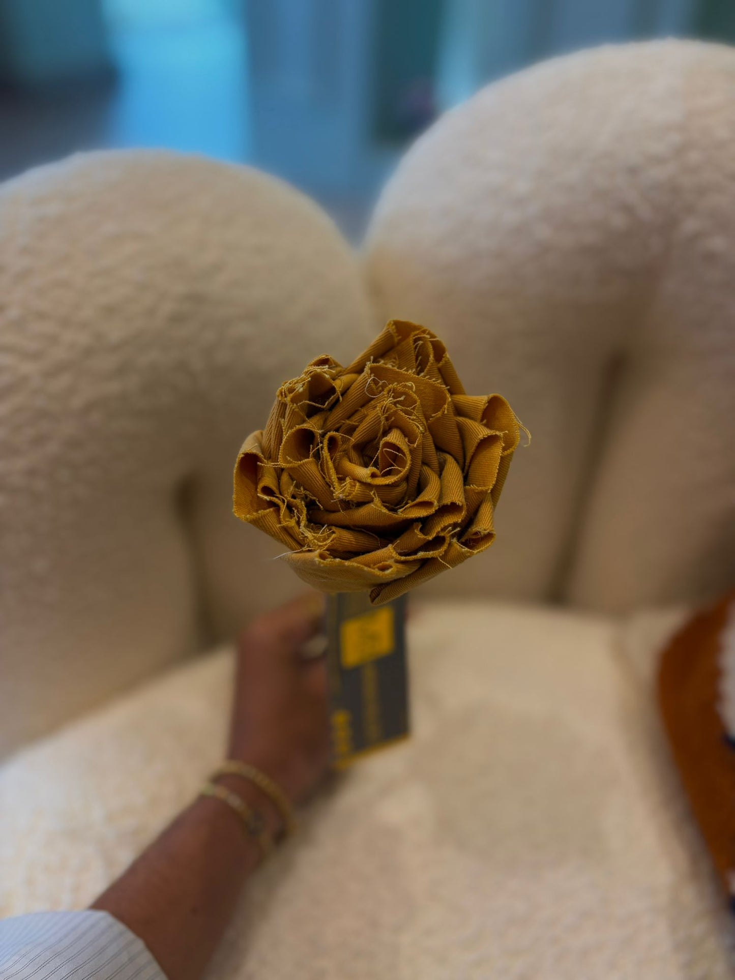 Miriam Budet: Denim Flowers