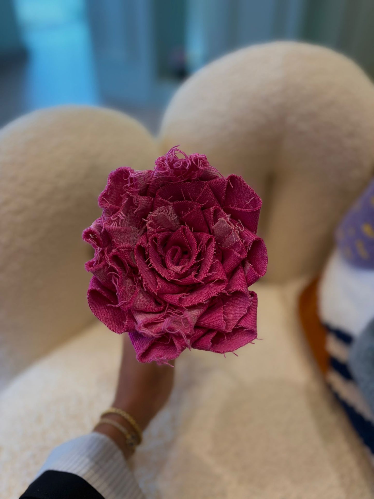 Miriam Budet: Denim Flowers