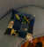 Miriam Budet: Denim Patched Pillow Multicolor