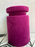 Henry Dean: Velvet Ottoman - Mauve