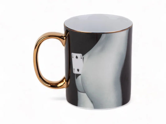 Seletti: Porcelain Mug Spades
