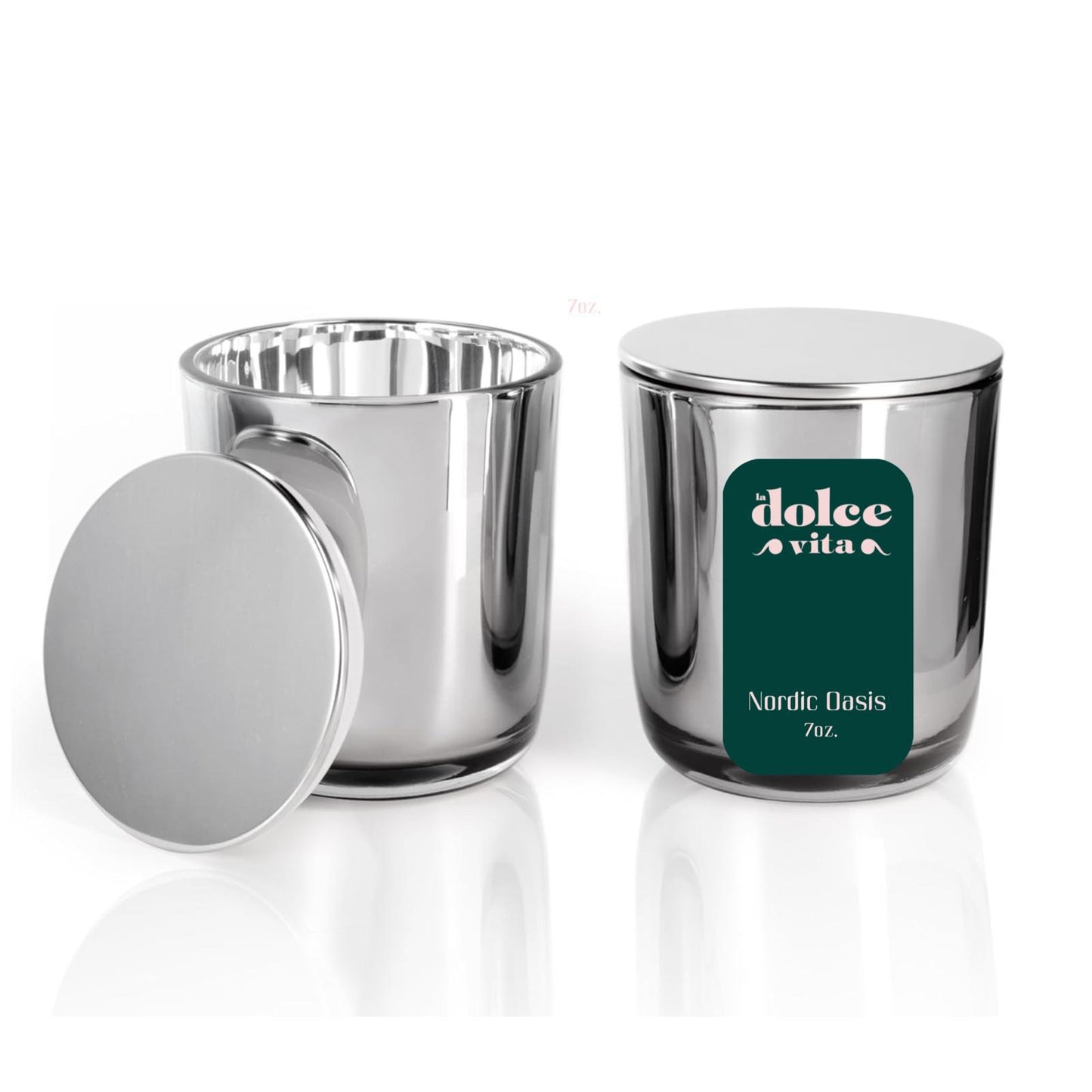 LDV: La Dolce Vita Candle Silver