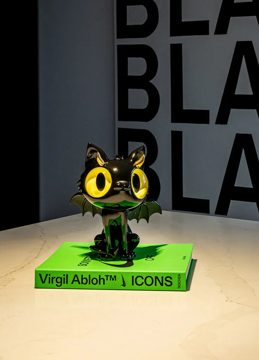 Lladró: Little devil cat Sculpture. Limited Edition