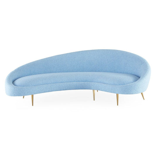 Jonathan Adler: Ether Curved Sofa Cirrus Sky