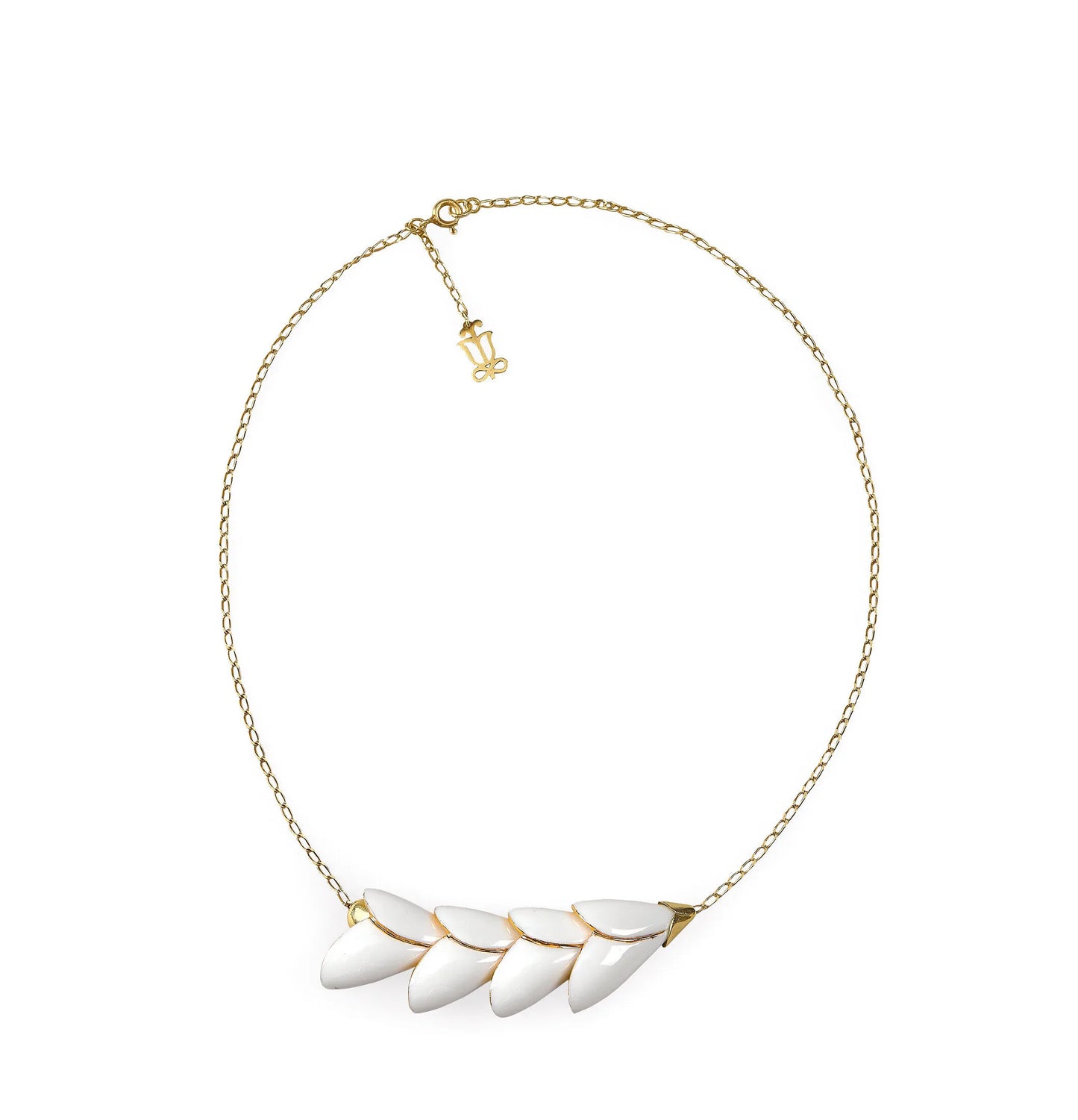 Lladró: Heliconia 4 Petals Pendant