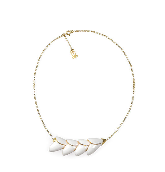 Lladró: Heliconia 4 Petals Pendant