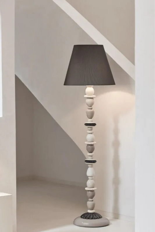Lladró: Firefly floor lamp Pearly