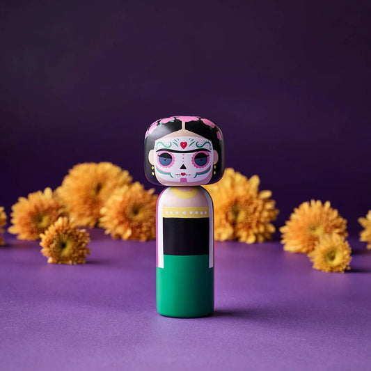 LUCIE KAAS: SKETCH, INC - KOKESHI FRIDA DIA DE LOS MUERTOS