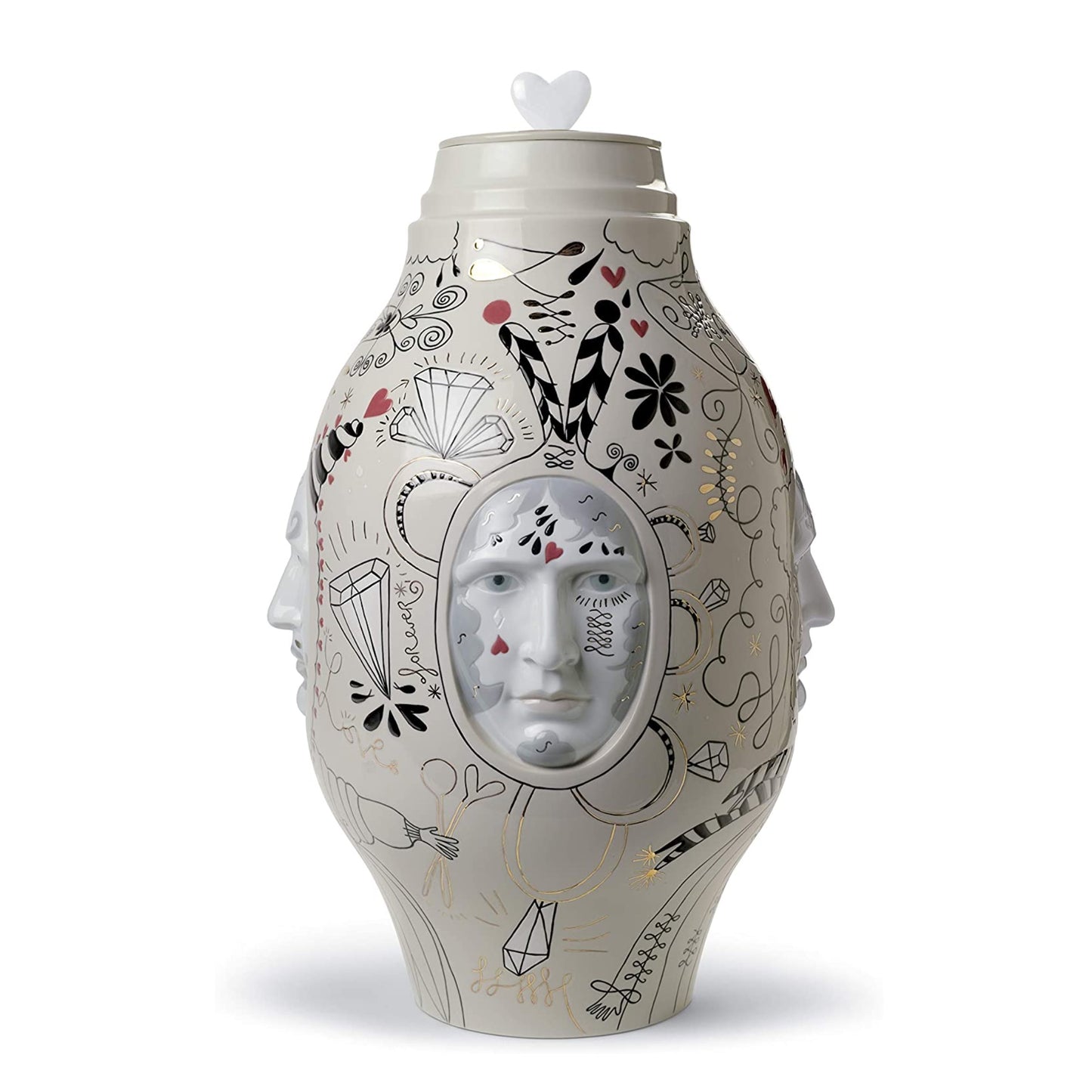 Lladró: Medium Conversation Vase Limited Edition