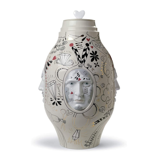 Lladró: Medium Conversation Vase Limited Edition