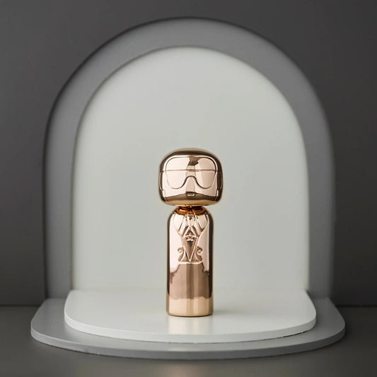 LUCIE KAAS: SKETCH, INC - KOKESHI ROSE GOLD KARL LIMITED EDITION