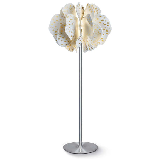 Lladró: Nightbloom Floor Lamp Gold