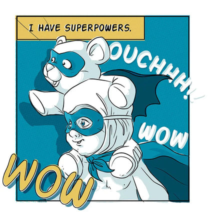 Lladró: I have Super Powers Baby Boy Figurine