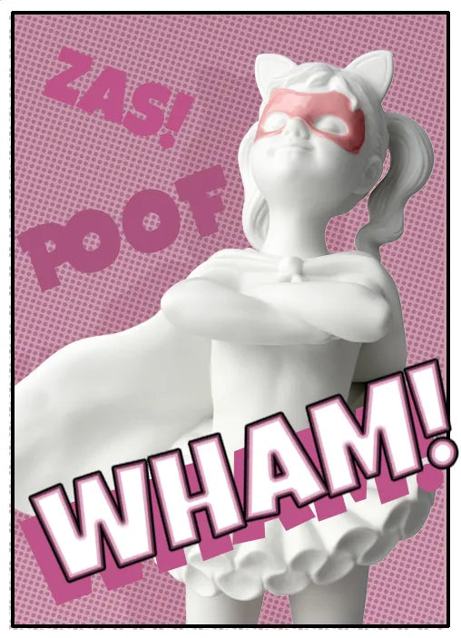 Lladró: I'm a Superheroine Girl Figurine