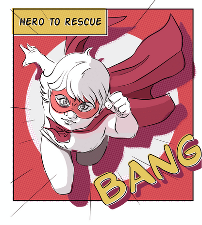 Lladró: Hero to Rescue Boy Figurine