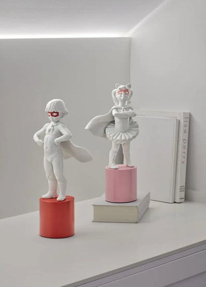 Lladró: Hero to Rescue Boy Figurine