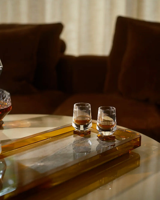 Reflections: Savor Glasses Amber Dusk (Pair)