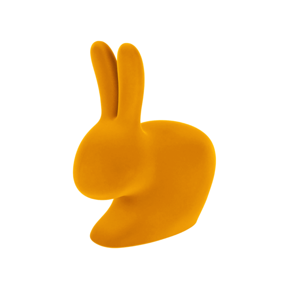 Qeeboo: Baby Rabbit Flock Chair Velvet